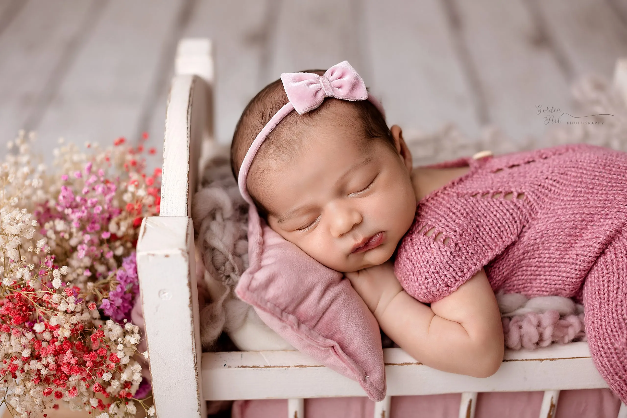 Newborn baby studio photography in Plano, Texas